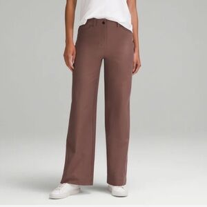 Lululemon City Sleek High Rise 5 pocket Wide Leg Pant - Full length, size 27